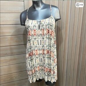 Aeropostale Multicolor Patterned Romper